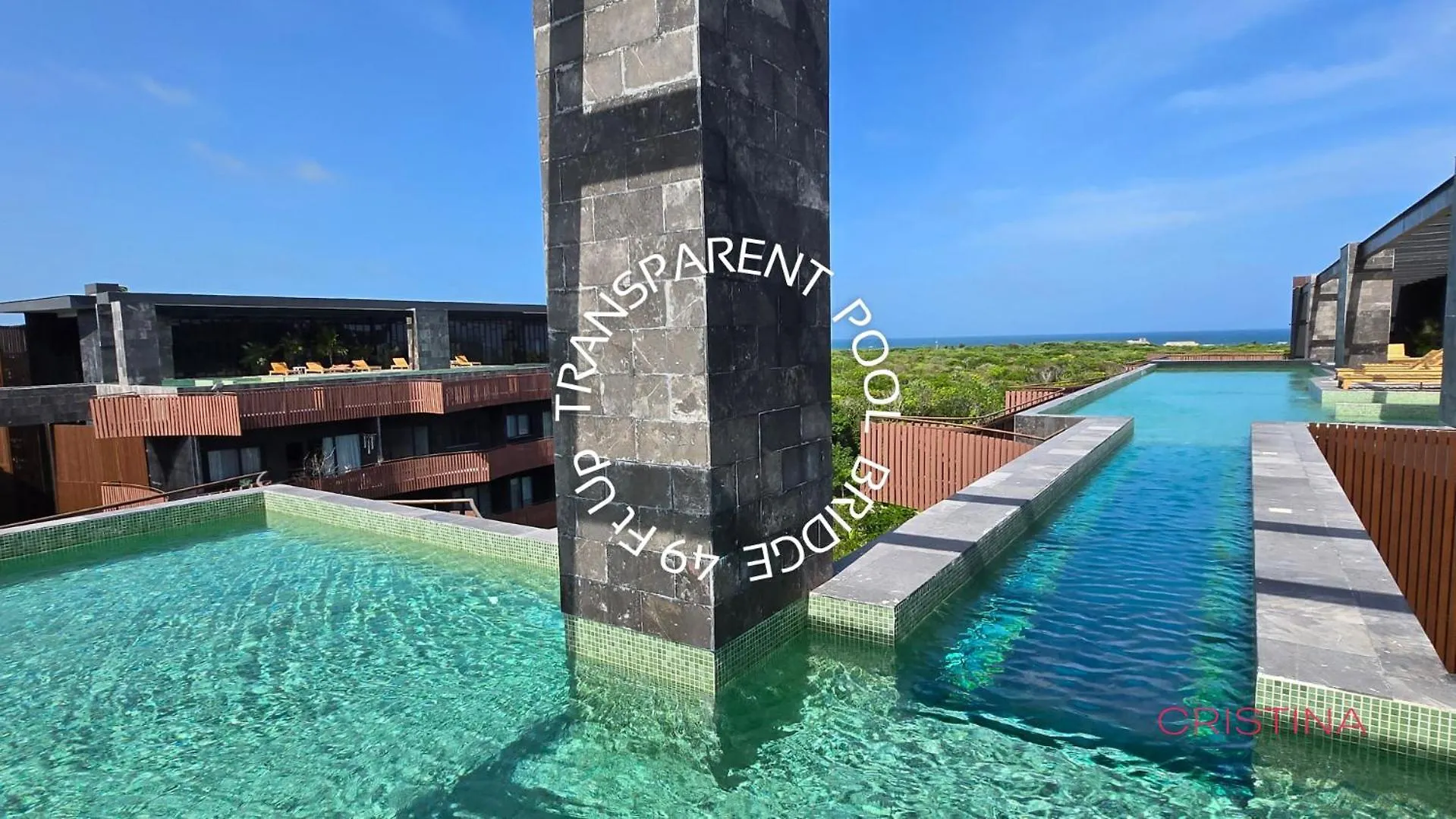 Apartment With Private Jacuzzi, Rooftop Pools & Free Beach Club トゥルム