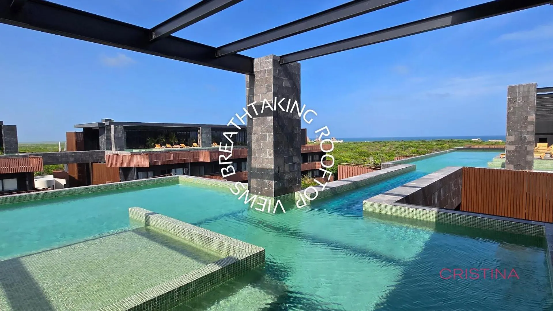 Apartment With Private Jacuzzi, Rooftop Pools & Free Beach Club トゥルム 0*,  メキシコ