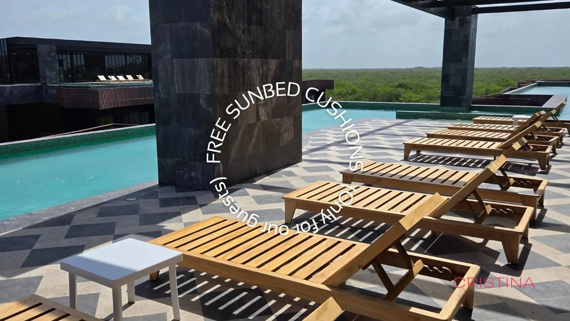 Apartment With Private Jacuzzi, Rooftop Pools & Free Beach Club تولوم المكسيك